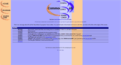 Desktop Screenshot of commodoreweb.camendesign.com
